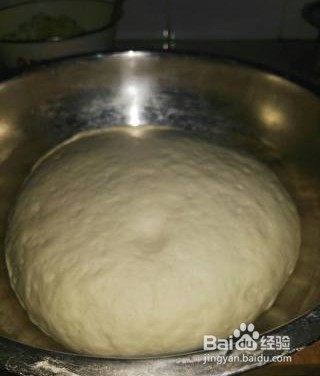 茄子青椒素馅包的做法