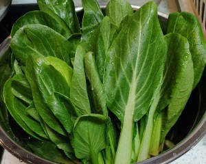 养生食补香菇油菜的做法