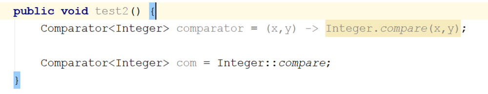 java8方法引用与构造器引用