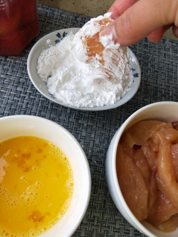 柚子山楂锅包肉