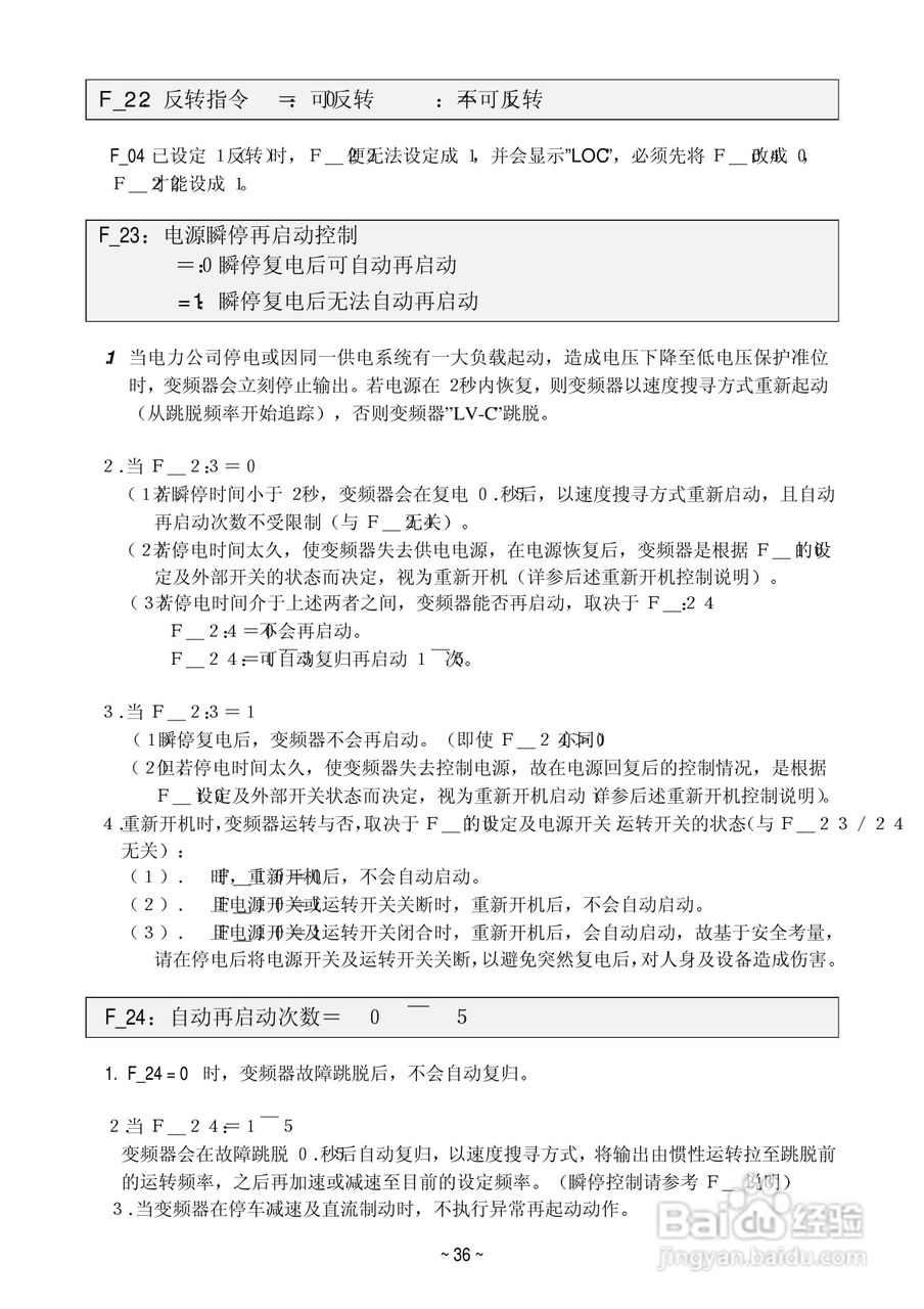 变频器E2-201-M1F使用手册:[4]