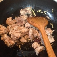 美食做法豆角焖面