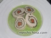 如意鸡肉卷的制作