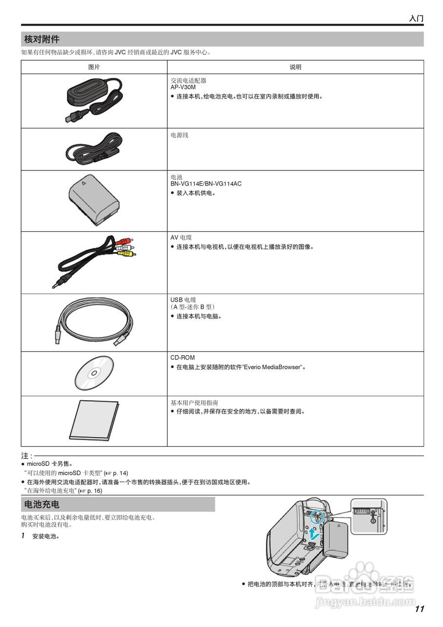 JVC GZ-HM520AC数码摄像机说明书:[2]