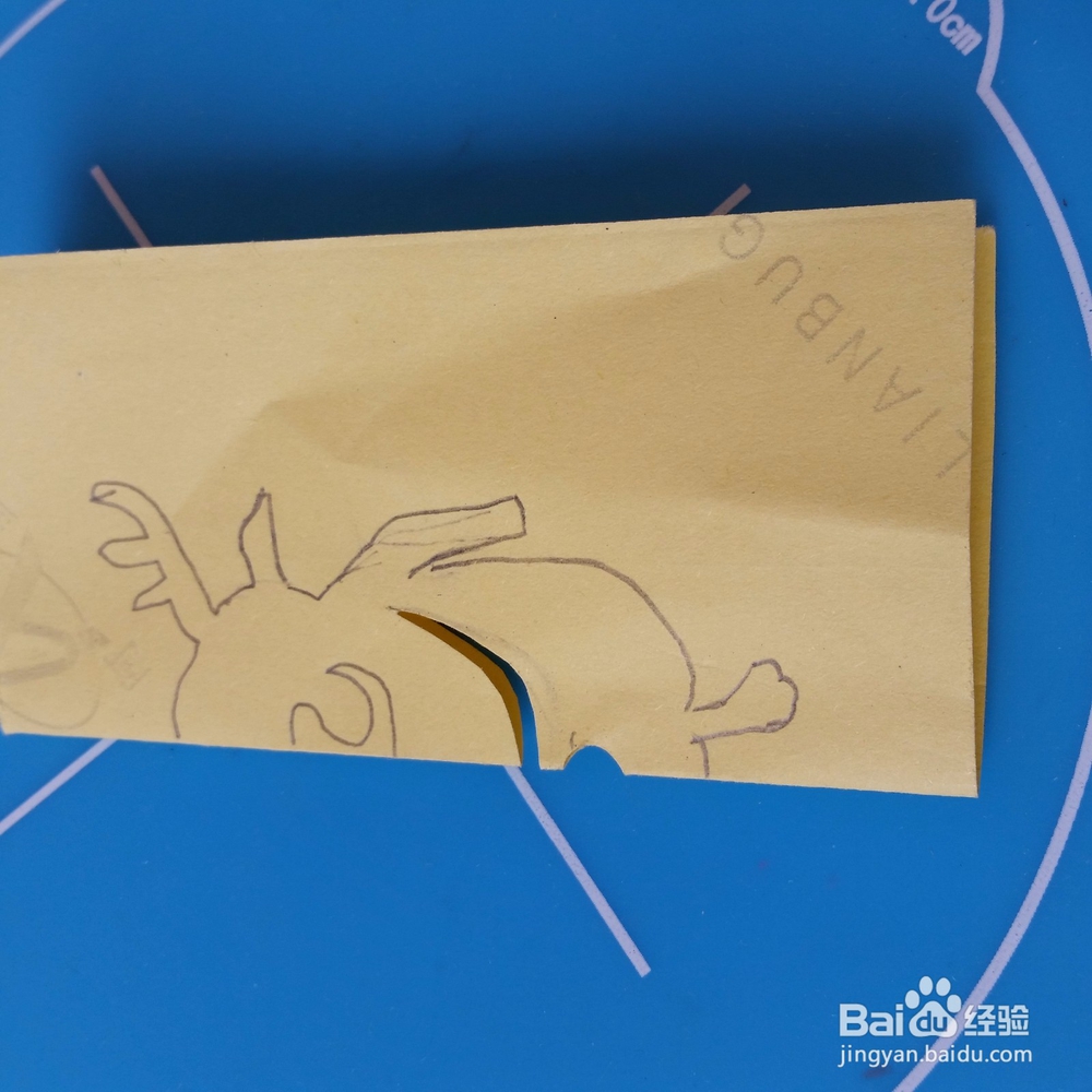 小鹿儿童手工剪纸