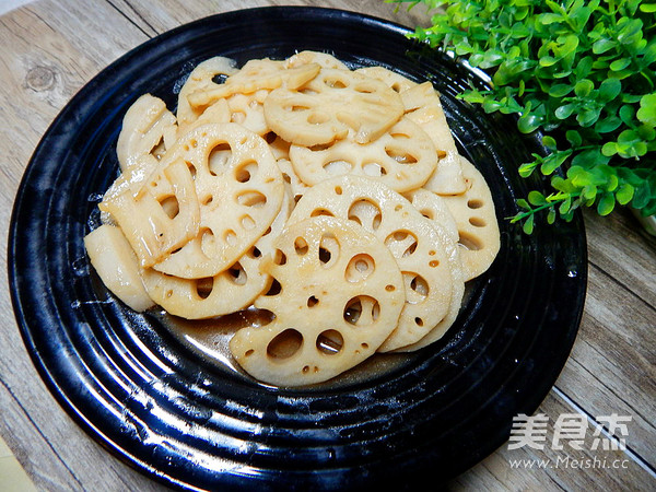 糖醋藕片的做法
