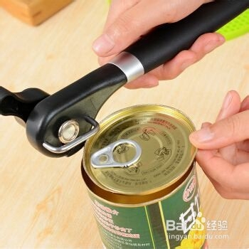 全密封铁皮罐头怎么开