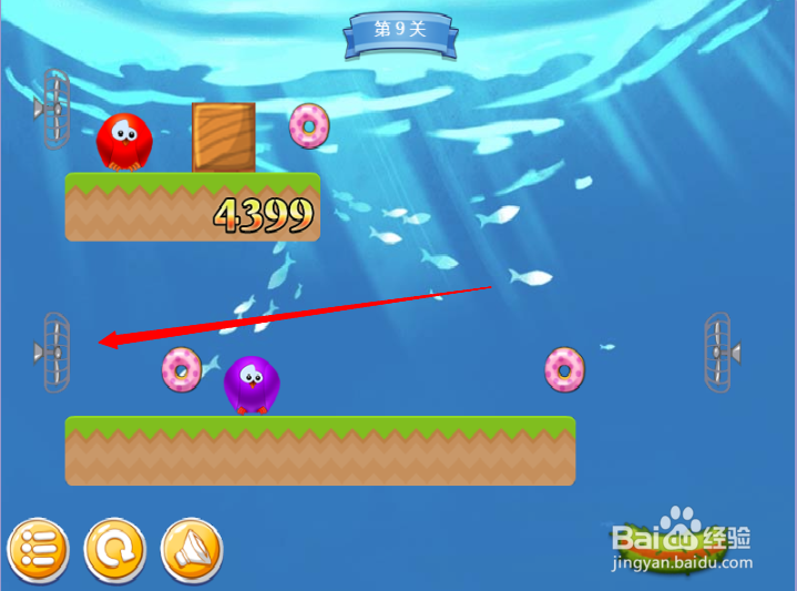 小游戏泡泡鸟历险记2第9关