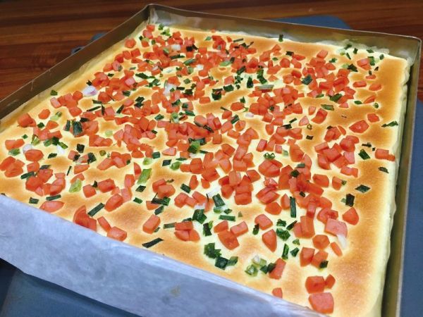 香葱火腿肉松蛋糕卷