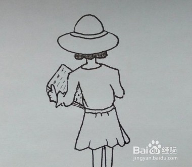 <b>零基础学画画：如何画晨读的女生，简单易学</b>