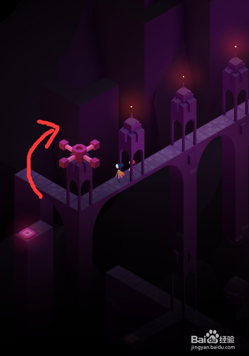 纪念碑谷2谒见厅关卡的第二部分如何通过？