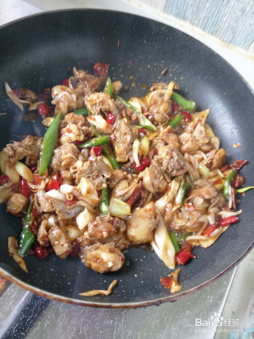 干锅土豆鸡块儿的做法