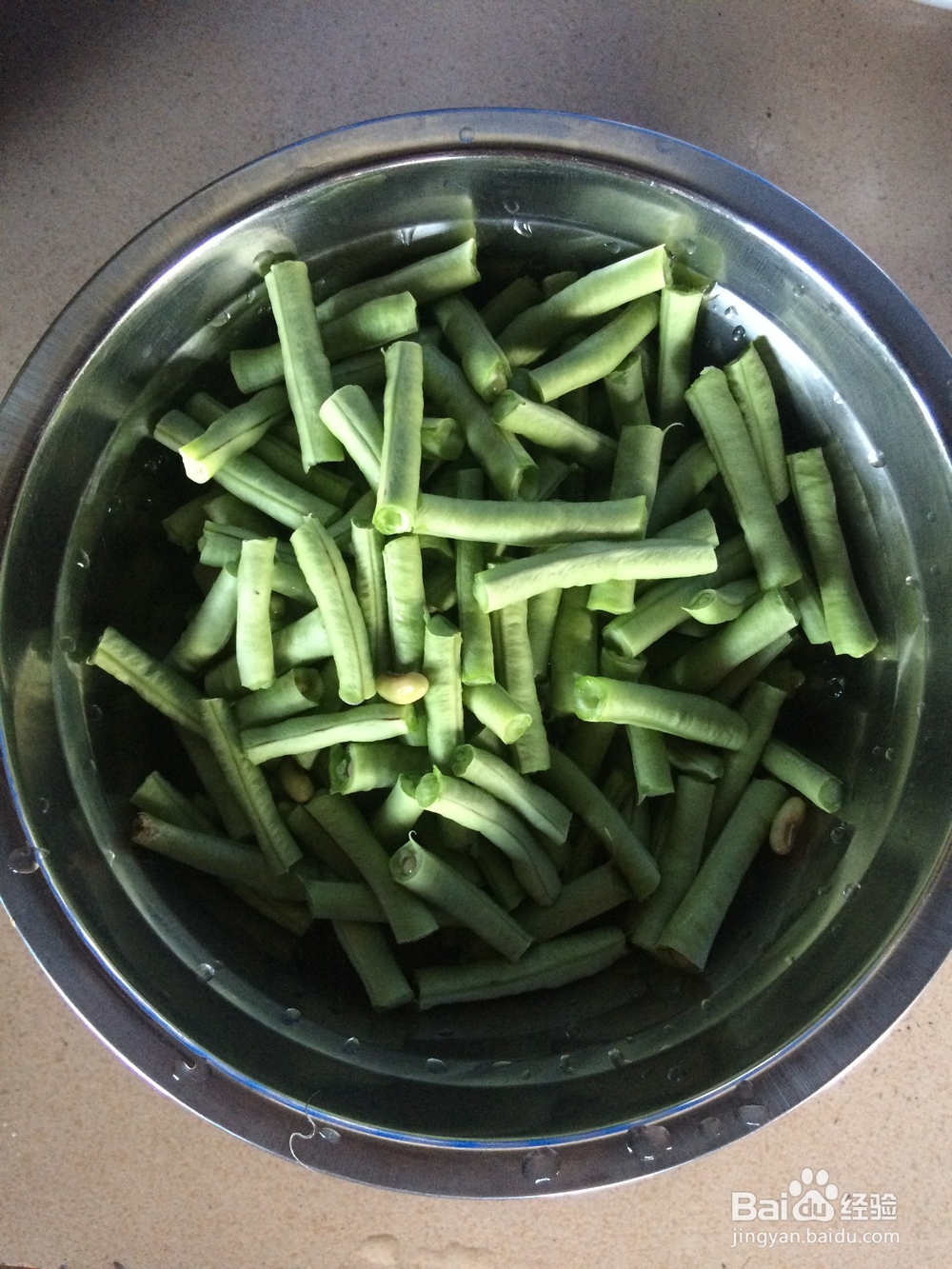 凉拌豆角怎么做呢？