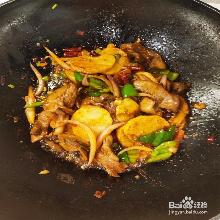 如何做干锅土豆片