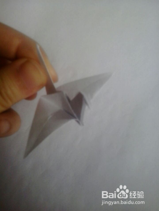 怎样折翅膀会动的纸鹤