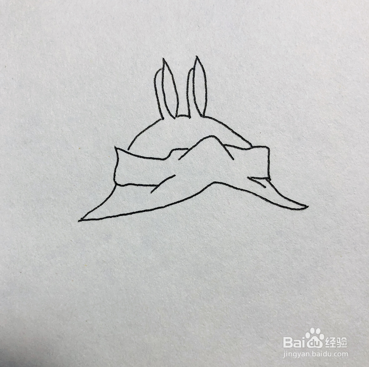 如何画好流氓兔的简笔画