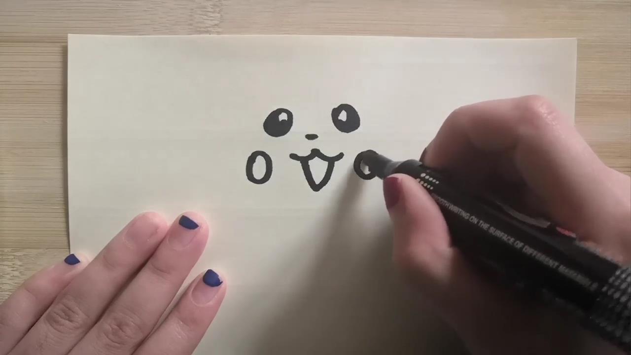 皮卡丘的简笔画如何画？