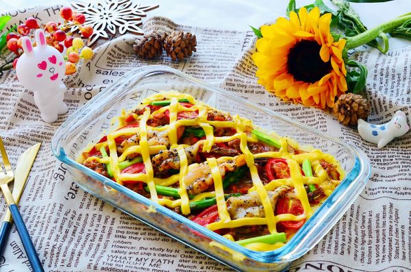 芝士焗千层牛肉土豆泥