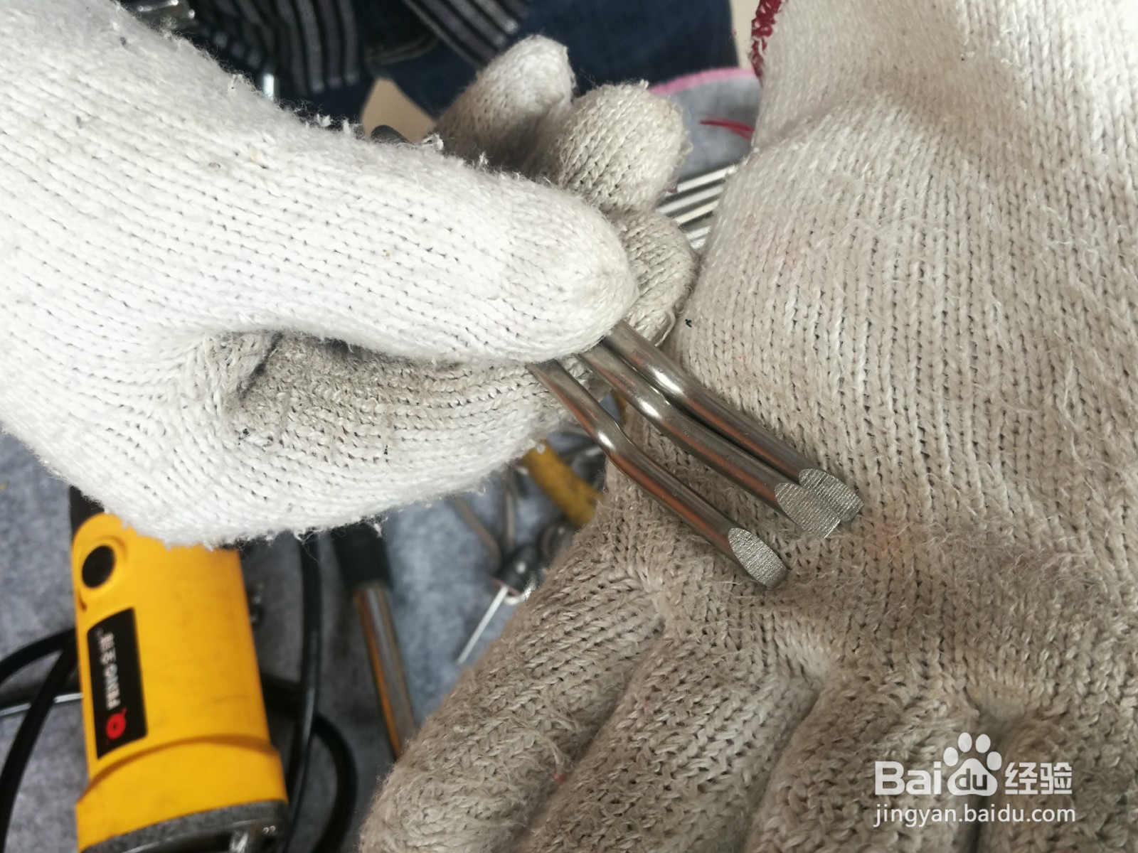 手工打造5毫米粗不锈钢钥匙扣 皇品堂钥匙扣