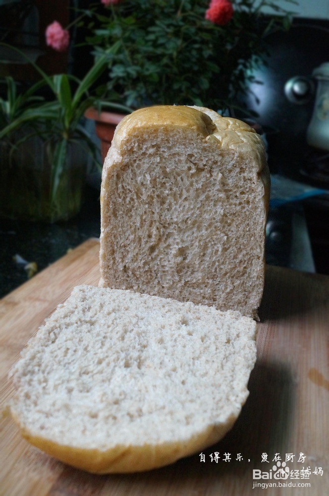 用面包机做面包