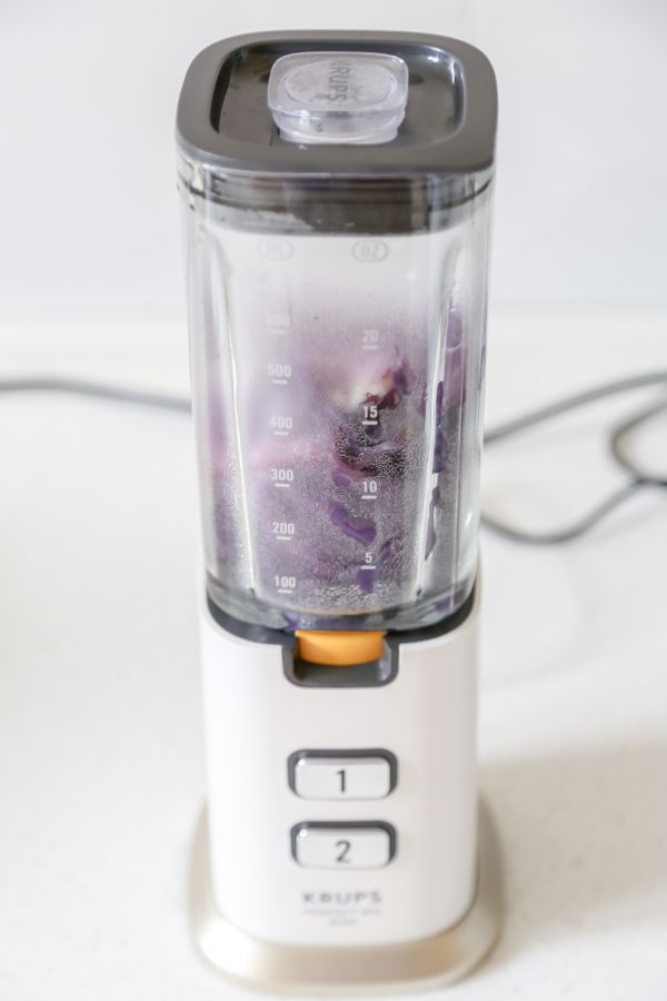 辅食日志 | 紫甘蓝泥米糊(6M+)