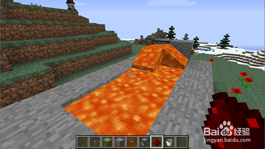 我的世界怎么刷无限岩浆