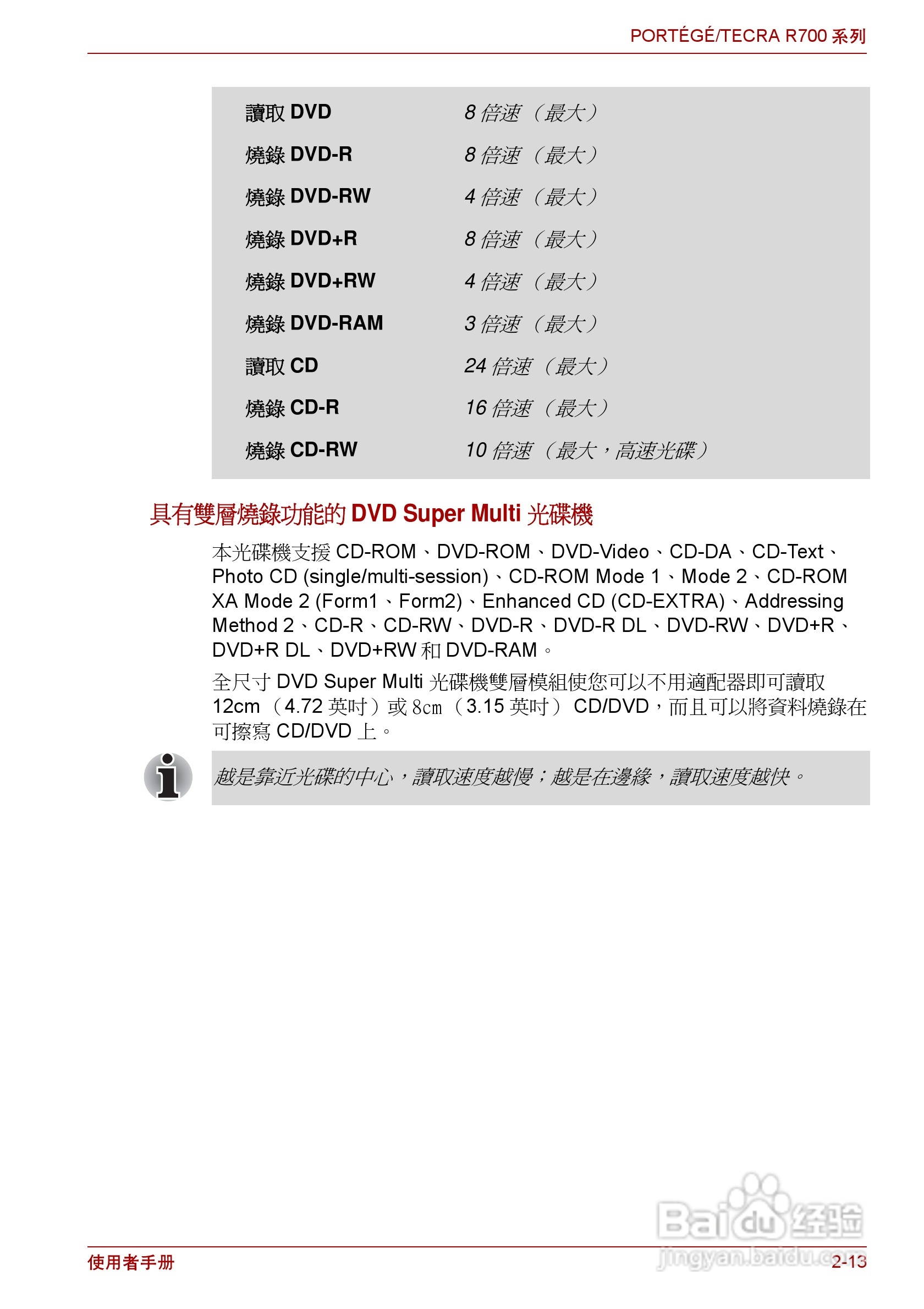 东芝PORTEGE R700笔记本电脑使用说明书:[5]