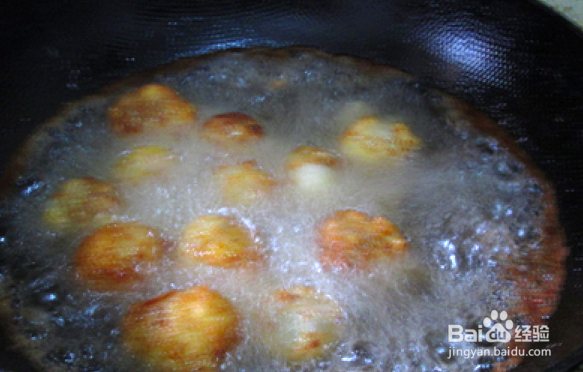 香酥荔枝丸子的做法