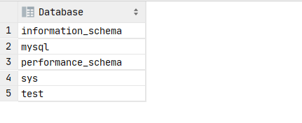 MySQL怎么用语句查看数据库