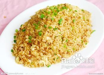 蛋炒饭的做法