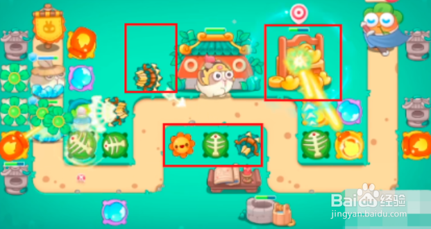 保卫萝卜4喜乐月饼节第4关攻略