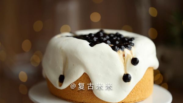 黑糖珍珠雪崩蛋糕