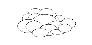 flash绘制一个扁平山崖的场景