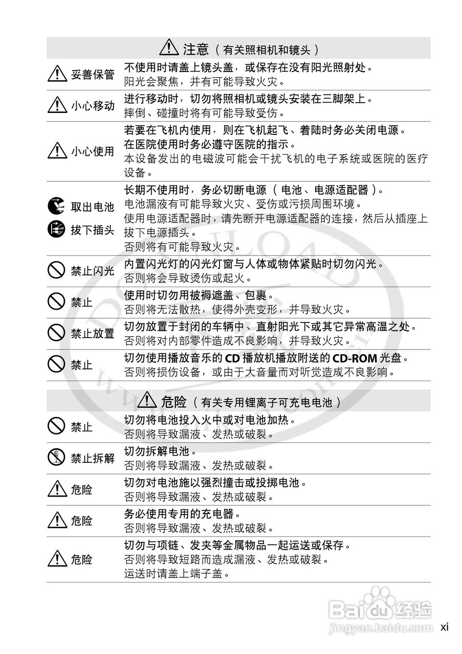 尼康NIKON D3200数码相机使用说明书:[2]