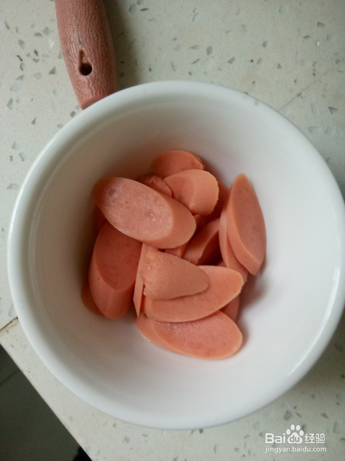 豆角木耳炒火腿肠