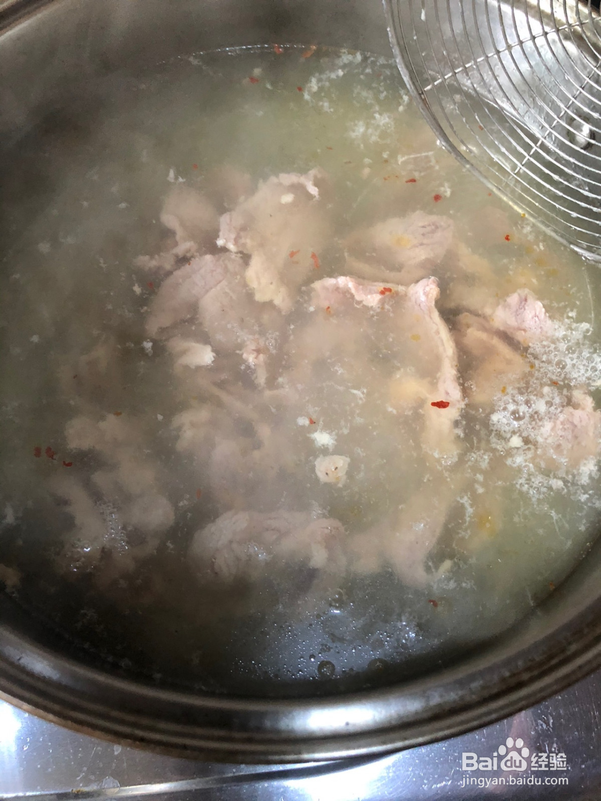 水煮肉片的做法