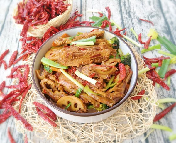 干锅辣鸭~食光社