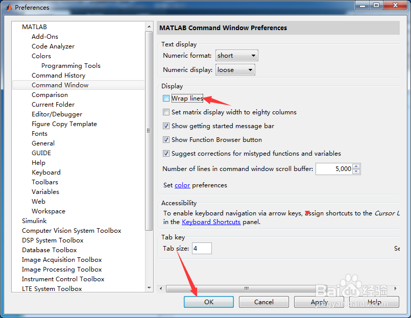 MATLAB R2015b怎么关闭换行