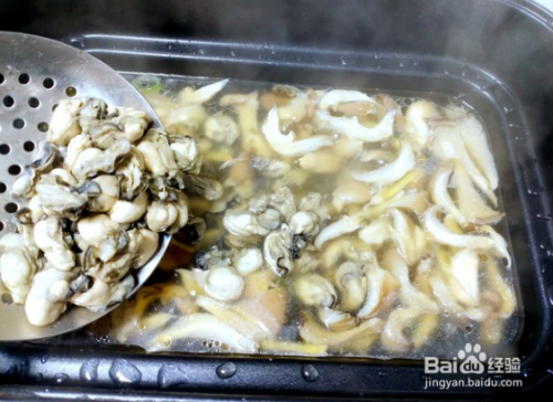 生蚝蘑菇汤的做法