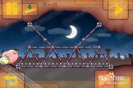 胖鸟过桥攻略：[4]第II章7-12关