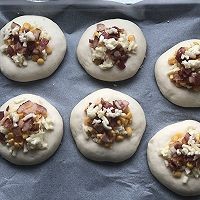 玉米培根芝士小面包怎么做