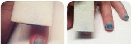 渐变色美甲DIY教程