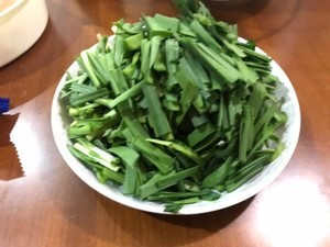 鲜贝柱清炒韭菜