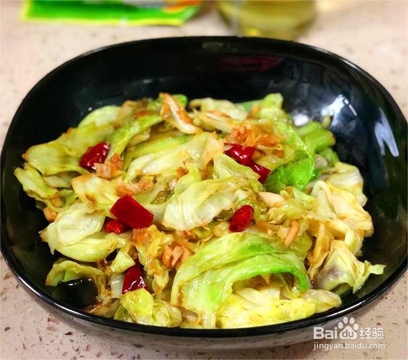 超级好吃的手撕包菜,还可以干锅招待客人