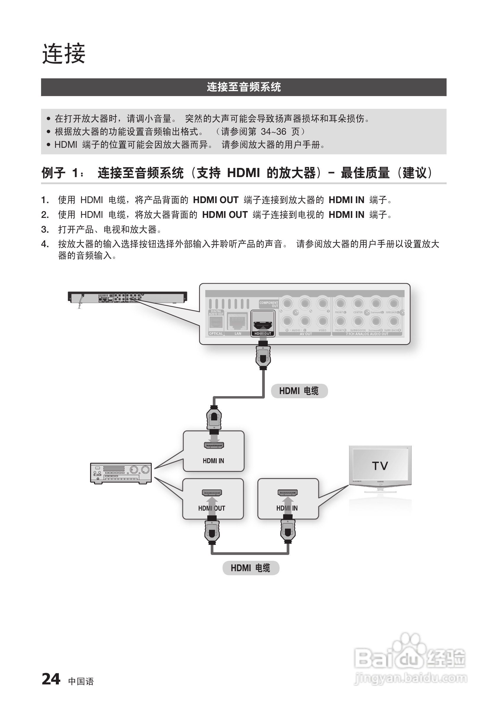 三星BD-C6900高清光碟播放机使用说明书:[10]