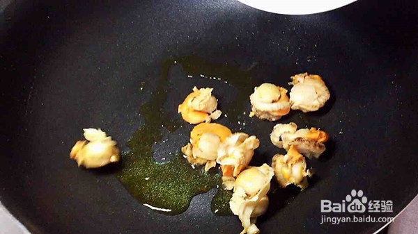 扇贝炒韭菜的做法