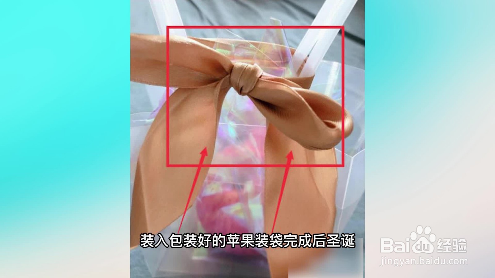 圣诞果的包装方法