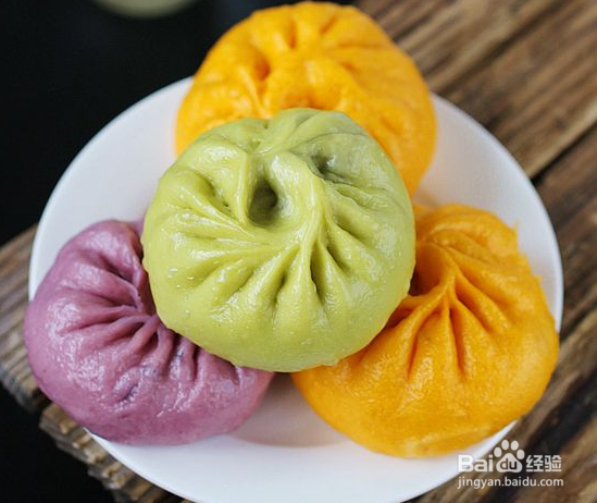 美艳如花的包子是冬季里最靓丽的美食