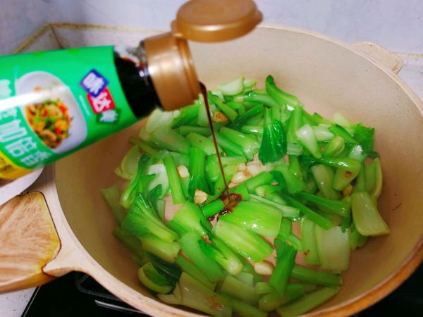 青菜鸡蛋炒粉条