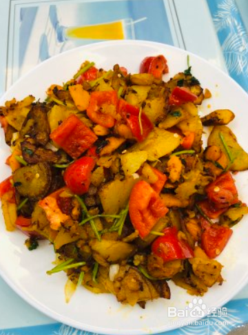 超好吃美味的干锅土豆片